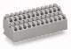 WAGO 250-710 double-decker terminal strip for circuit boards 0.5-1.5(0.5) sqmm gray