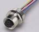 Ifm Electronic E11601 IFM Einbaudose gerade M12 8-polig - M12 