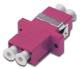 DIGITUS DN-96019-2 LWL coupling LC->LC multimode duplex OM4 violet