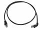 Telegärtner 100008021 TEGA patch cable S/FTP Cat.6a (ISO/IEC) 1.0m MP8 FS500 LSZH 1x90° sw