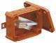OBO Bettermann 7205764 OBO T100ED 4x4AD cable junction box for functional maintenance, pastel orange 