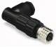 WAGO 756-9115/030-000 Connector for sensor/actuator cable 3p M8 socket angled