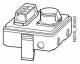 Siemens BVP:660869 BD2-AK1/CEE163FIA161 outlet box, 16A/1-pol