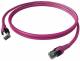 ZVK EasyLan CP1IVCVCV0050 DualBoot Kat.6 Patchkabel Kl.EA geschirmt violett 5,0m