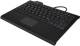 KeySonic keyboard KSK-3210ELU (DE) super mini touchpad black