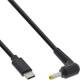 InLine® USB-C zu BenQ/ASUS Notebook (rund/klein) Ladekabel, 2m
