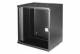 DIGITUS 48,3 cm ( 19 inch ) 12U wall housing, SOHO PRO 595 x 540 x 400 mm, black