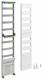 Hager ZU59VT7APZ2 Verteilerfeld univ.Z H1350mm 7-rh. 1-feld. mit APZ