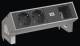 Bachmann 902.403 DESK2 2xSchuko 1xABD, current 0.2m GST 18 Inox painted