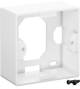 Goobay 96502 Aufputzgehäuse passend für Keystone-Faceplate 80 x 80 und CAT-6/6A-UP-Dosen