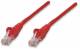 INTELLINET 319898 Netzwerkkabel, Cat5e, U/UTP CCA, Cat5e-kompatibel, RJ45-Stecker/RJ45-Stecker, 7,5 m, rot
