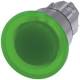 Siemens 3SU10511BA400AA0 3SU1051-1BA40-0AA0 Leuchtpilzdrucktaster 22 mm rund hgl grün 40 mm verr.