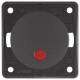 Berker 937522505 Kontroll-Wippschalter m roter Linse Integro Flow/Purerazit,matt