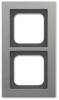 Busch Jaeger 2CKA001754A4684 1722-270 cover frame platinum Busch-axcent frame Busch-axcent