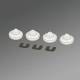 Regiolux 21904016680 turas-TUAQO/400 1700 840 DALI LED Wand- und Anbauleuchte, 