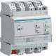 Hager TYAS604D Schalt-/Jalousieaktor 4/2-fach KNX Secure 16A C-Last
