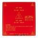 ALLNET 4duino 3D printer e.g. Heated bed square 21.5cm 12V/24V RepRap Mendel