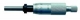 MIB Messzeuge 01021072 Präzisions Einbau-Messschraube, Ablesung 0,01mm HM-Messfläche Typ M84/2