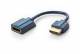 Clicktronic 70700 HDMI ™ Flex Adapter - Compact adapter for narrow TV wall clearances and tight corners
