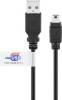 Goobay 93903 USB 2.0 Hi-Speed ??USB cable with certificate - suitable for devices with mini USB port
