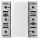 JUNG A5236TSM push-button module, 24VAC / DC