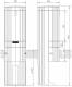Hager ZAL135A distribution column series 135 round empty