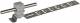 Dehn + Soehne 204149 Dehn Roof cable holder 204 149 L = 205mm, H = 16mm gray plastic NIRO