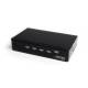 StarTech.com 4 Port High Speed HDMI Video Splitter w/ Audio - 1 x Mini-phone Stereo Audio In