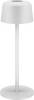 Goobay Kabellose LED-Tischleuchte, Größe S, 25 cm, weiß, mit Touch-Steuerung, 150 lm, warmweiß (3000 K)