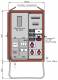 Walther-Werke WAV0170BR1 Walther connection cabinet 44kVA meter plate 2 RCDs type B 9 LS 4