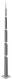 Dehn + Soehne 103013 Dehn TBM 13.35M FP400 STTZN Tele lightning protection mast ÜFL with flange plate