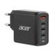 Acer ZL.ADTCC.00L 100W PD GaN Ladegeraet, 3 x USB C und 1 x USB A