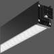 RZB 9545AS.843.500.001 LINEDO, 120 W, 19000 lm, 840, sw, Lichtband,5-pol.