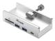 Equip 128968 5-Port-Klemm USB-A 3.2 Hub mit 2x USB-A, SD, TF, USB-C, 5 Gbps