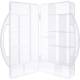 InLine® Kleinteilebox, 11 Fächer, Abmessungen: 271x186x40mm, transparent