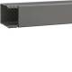 Hager BA68006007030O Wiring duct PVC without bottom punching 80x60 mm stone grey