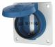Mennekes 11331F 16A2P + E 230V power blue, IP54