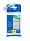 Brother Schriftband TZe-MQF31 pastell lila / schwarz 12mm x 4m