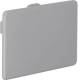 Hager LK7505047030 Endstück PVC zu LKG 75x50 mm steingrau