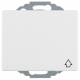 Berker 47477109 Steckdose SCHUKO mit Klappdeckel K.1 polarweiss glänzend