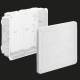 Kaiser 1097-28 mounting enclosure 238x208x83 mm with mineral fiber plate