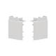 GGK 14096 Türumfahrungswinkel TUW L+R für SL/c 20x70 Alpinweiß RAL9010