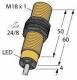 Turck BI5-S18-AZ3X/S97 Inductive sensor with extended temperature range 1373410