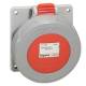 Legrand 555388 CEE-Anbausteckdose P17 Tempra Pro 4p 16A 250VAC rot IP66/67