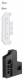 Hager UZ02S2 PE/N rail support universN (2 pieces)