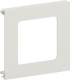 Hager BR1201R79016 Blende 1-fach R7 PVC BR OT 120 weiß