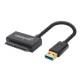 Manhattan 130424 USB-Adapter USB 3.0 auf SATA 6,3 cm