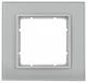 Berker 10116414 glass frame 1-fold B.7 glass aluminium