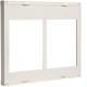 Hager UC32ST2 Bausatz universN 450x500 für 2 Trenner NH2 auf Montageplatte