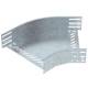OBO Bettermann 6036234 RB 45 830 FT Bogen 45° für Kabelrinne horizontal